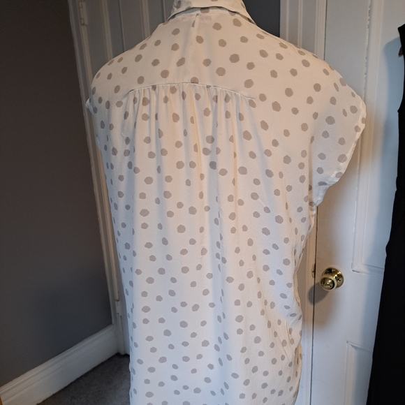 Rebecca Taylor silk tunic, sz 8 - Picture 2 of 5